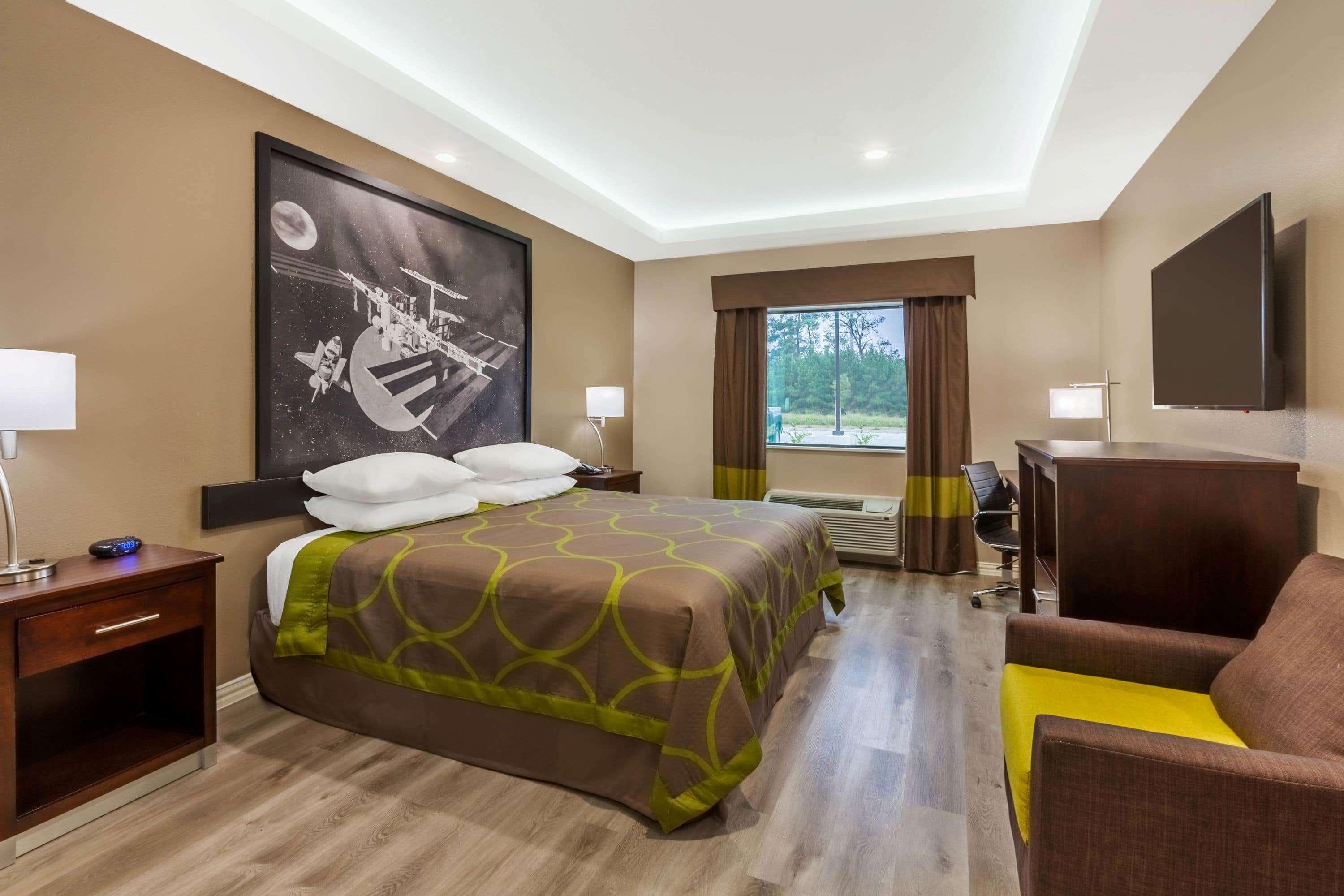 Super 8 By Wyndham Kingwood Houston North Hotel Porter Bagian luar foto